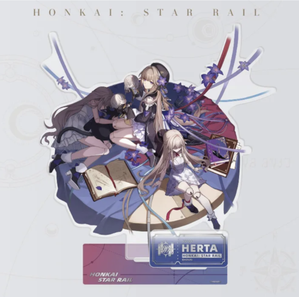 Figurine 2D Acrylique- Honkai: Star Rail - Série  Path of the Erudition - Herta 196x200mm