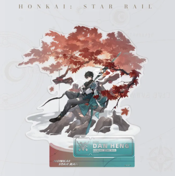 Figurine 2D Acrylique- Honkai: Star Rail - Série  Path of the Hunt - Dan Heng 186x184mm