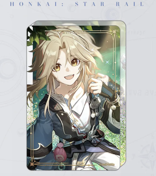 Glitter Acrylic Block - Honkai: Star Rail - River Flows in Spring - Yanqing