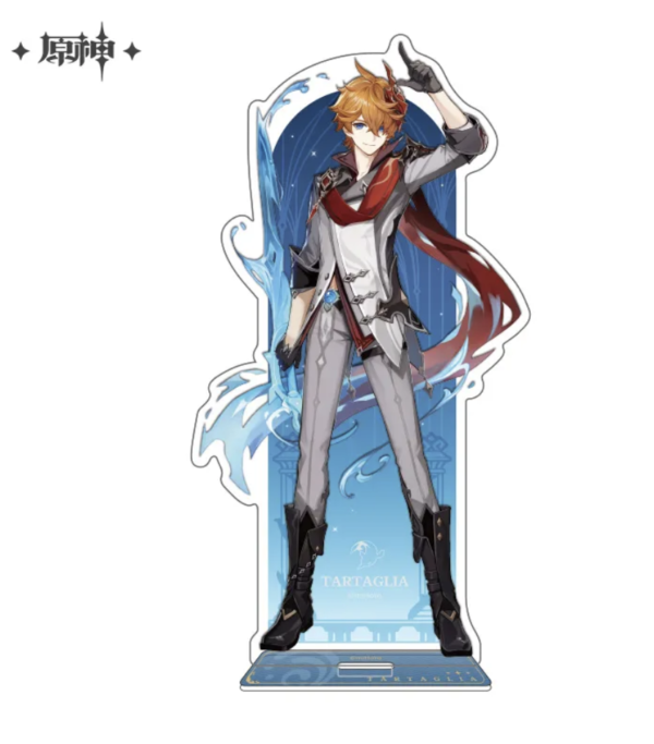 Figurine 2D Acrylique -Genshin Impact- Fatui Series - Tartaglia 10x15.5cm