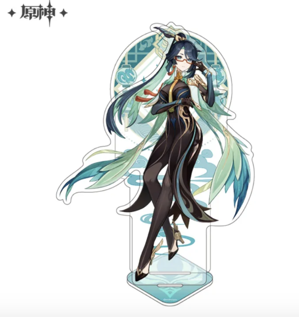 Figurine 2D Acrylique-Genshin Impact-Liyue Habor Series - Xianyun 10x15.5cm
