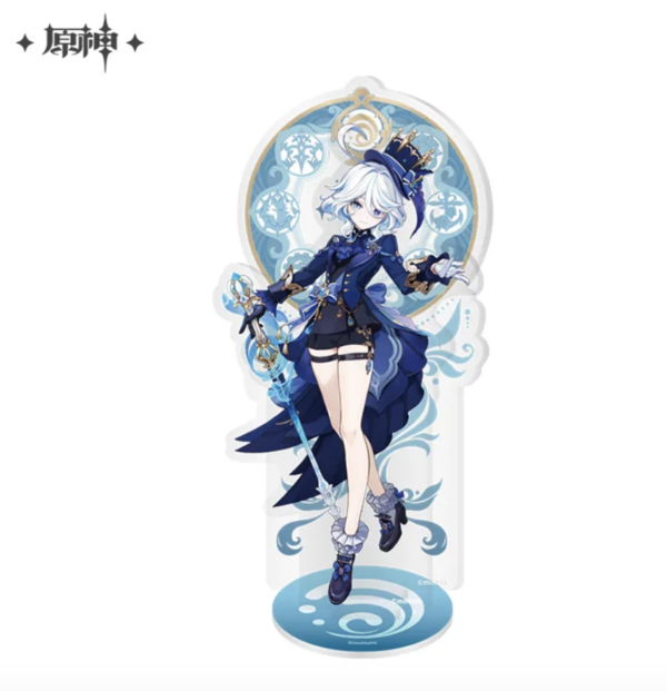 Figurine 2D Acrylique-Genshin Impact-Court of Fontaine Themed Series - Furina : Ousia 16x8.9cm