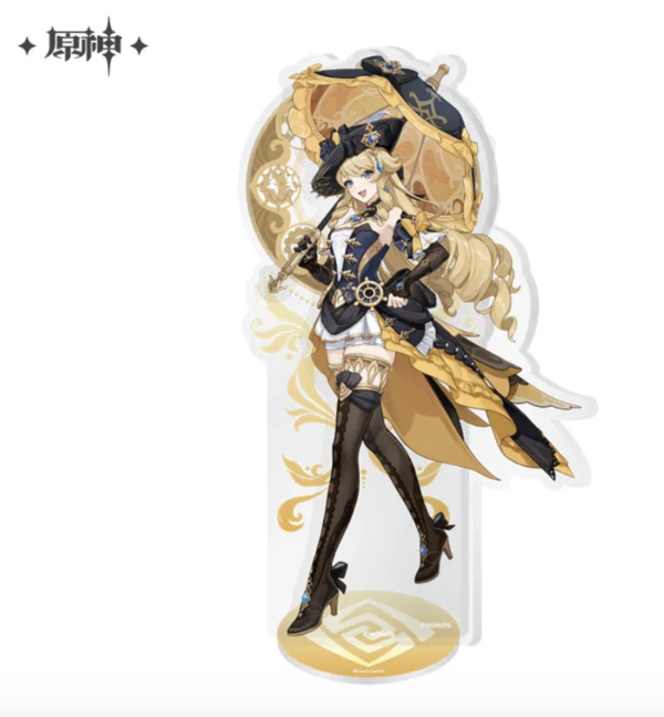Figurine 2D Acrylique-Genshin Impact-Court of Fontaine Themed Series - Navia 18.9x10.5cm