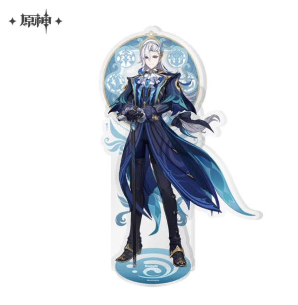 Figurine 2D Acrylique-Genshin Impact-Court of Fontaine Themed Series - Neuvillette 18x11.6cm